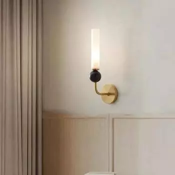 Современная минималистская гостиная светодиодный настенный светильник G9 столовая прихожая спальня фойе украшение дома бытовая техника лампа для спальни