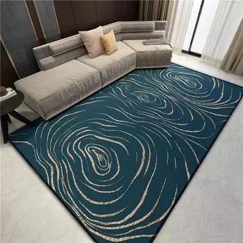 Современная мода ковер интерьер зыбучие пески абстрактный квадратный напольный коврик с принтом диван журнальный столик гостиная спальня напольный коврик 40x60cm