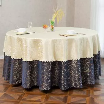 Современная модная двухслойная круглая скатерть с цветочным принтом, скатерть для свадебной вечеринки, пылезащитная нескользящая скатерть для стола 120cm round