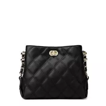 Современная модная сумка, женская новая сумка-ведро, универсальная сумка через плечо с цепочкой в виде ромба