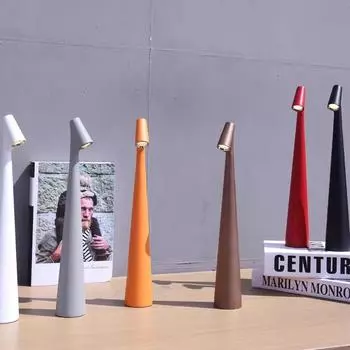 Современная настольная лампа из АБС-пластика Homel Decorated Simple Led Настольная лампа с регулируемой яркостью Перезаряжаемая лампа для чтения Гостиная Спальня Освещение Настольные лампы