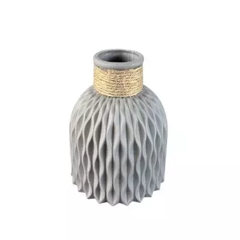 Современная пластиковая ваза цветочный контейнер с веревкой свадебное украшение украшения декор комнаты горшок F3 black f3