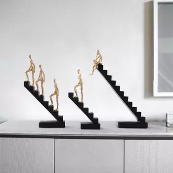 Современная простая фигура Статуя Главная Гостиная Интерьер Стол Книжная полка Украшения Аксессуары Магазин одежды Магазин Художественные украшения