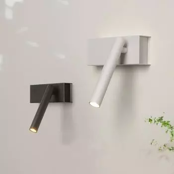 Современная простая гостиная спальня прикроватная лампа для чтения настенная лампа для отеля светодиодная лампа для чтения в кабинете 5W