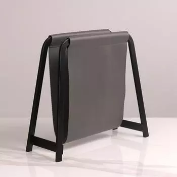 Современная простая креативная кожаная стойка для книг и газет, напольная стойка для хранения, декоративная стойка для журналов, настольная стойка для хранения домашней информации Type A color