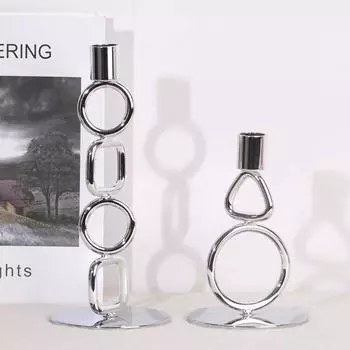 Современная простая модель комнаты отеля креативное искусство подсвечник свеча вставка украшение домашний обеденный стол украшение рабочего стола