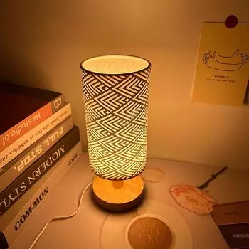 Современная простая настольная лампа, ночник для спальни, креативный трехцветный ночник, теплая прикроватная лампа Tricolor&Gold золотой