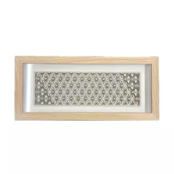 Современная рамка для интерьера, японская прямоугольная длинная художественная панель с узором Кумико, дневное украшение, настенное искусство, настенная подвесная рамка, японская белый