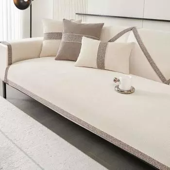 Современная роскошная диванная подушка Four Seasons Universal Schneider Anti Slip Sofa Cover 70x70cm коричневый