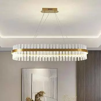 Современная роскошная хрустальная потолочная люстра из нержавеющей стали, светодиодные подвесные светильники, декоративный подвесной светильник, подвесной светильник, люстра changeable
