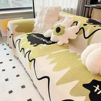 Современная салфетка Four Seasons Chenille Sofa Napk для защиты от пыли и царапания кошек 180x130cm