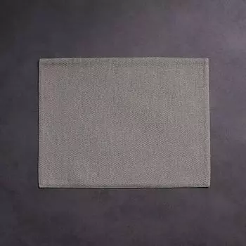 Современная скандинавская термоизолированная подставка на обеденный стол, тканевая, в японском стиле, подставка для западных блюд, подставка для интернет-знаменитости, прямоугольная, утолщенная Light gray 30*40cm