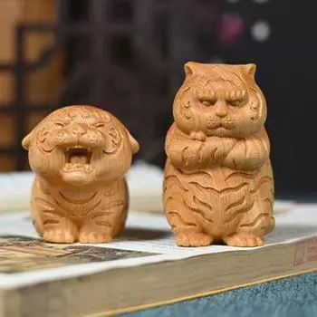 Современная статуя тигра, изысканная гладкая поверхность, износостойкая 1