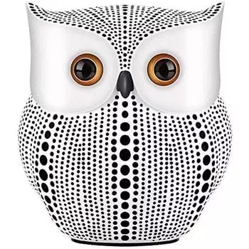 Современная стильная художественная фигурка Lucky Owl из смолы -(Упаковка из 1 шт., Белый)