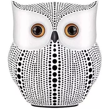 Современная стильная художественная фигурка Lucky Owl из смолы -(Упаковка из 1 шт., Белый)