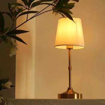 Современная светодиодная беспроводная настольная лампа 5200 мАч перезаряжаемая аккумуляторная батарея настольная лампа 3 уровня яркости света алюминий для пары ужин кофе 5200mAh Battery