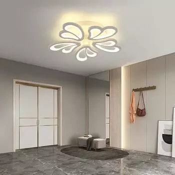 Современная светодиодная люстра, роскошный потолочный светильник в скандинавском стиле, спальня, гостиная, столовая, ресторан, домашний светильник, 65 Вт, 220 В