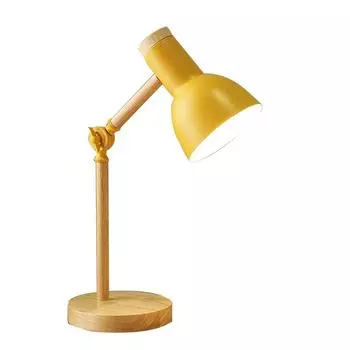 Современная светодиодная настольная лампа для защиты глаз в спальне, настольная лампа для спальни, светодиодная лампа, простая сборка чёрный