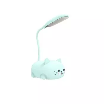 Современная светодиодная настольная лампа из АБС-пластика с портом зарядки USB и защитой глаз Маленькая настольная лампа Детская настольная лампа Милая настольная лампа