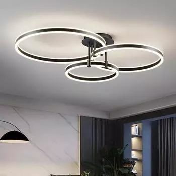 Современная светодиодная потолочная люстра для гостиной, столовой, спальни, ресторана, внутреннее освещение, домашний декор, подвесной светильник Warm White