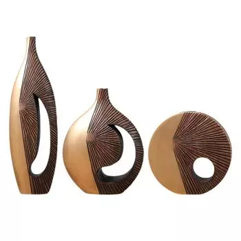 Современная ваза для цветов, центральный элемент стола, простая декоративная ваза для обеденного стола