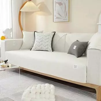 Современная водонепроницаемая подушка для дивана, всесезонное стеганое полотенце для дивана, украшение для гостиной, наволочка, чистый цвет, чехол для дивана 70x70cm 1pcs
