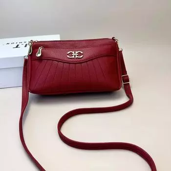 Современная женская мини-сумка-мессенджер - 2023 Сумка через плечо из искусственной кожи для женщин