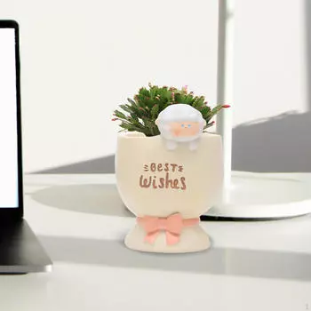 Современное цветочное кашпо для украшения дома и офиса Sheep