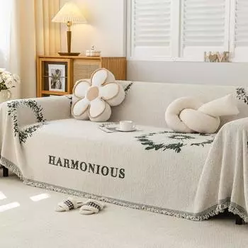 Современное диванное полотенце из синели, диванное полотенце, одеяло, чехол для дивана, четыре сезона, универсальное одеяло с защитой от царапин для кошек, диванное одеяло для гостиной 180x130