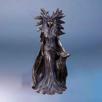 Современное искусство греческая статуэтка богини уникальные украшения из смолы коллекция скульптур ведьмы гончей подарок Greek Goddess