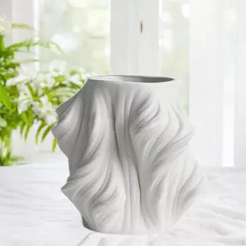 Современное искусство Керамическая ваза для цветов Настольное украшение Многофункциональная композиция Контейнер Элегантный