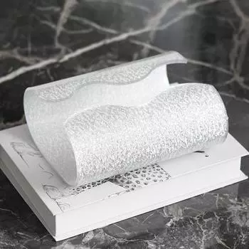 Современное искусство в стиле скандинавии, акриловая бумажная коробка, украшения, модель дома, офис продаж, гостиная, обеденный стол, коробка для салфеток, украшения