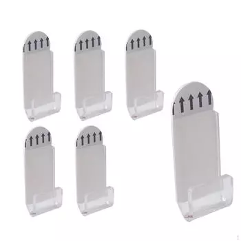 Современное настенное решение для хранения винила clear 6 pieces