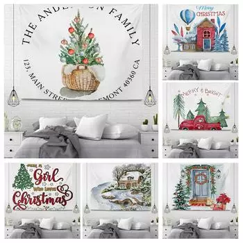 Современное настенное украшение, эстетичный домашний гобелен, рождественские модные ювелирные изделия, подвесная большая ткань, осенняя подвесная ткань для спальни 100x75cm