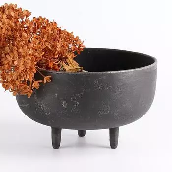 Современное произведение искусства в стиле ваби-саби, трехногая фруктовая тарелка, отель класса люкс, модель комнаты, стойка регистрации, хранение, украшения