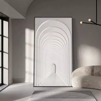 Современное здание, космическая холст, картина, абстрактный расширенный космический постер для гостиной, настенные картины, Декор, фотографии, домашний декор 20cm40cm NoFrame