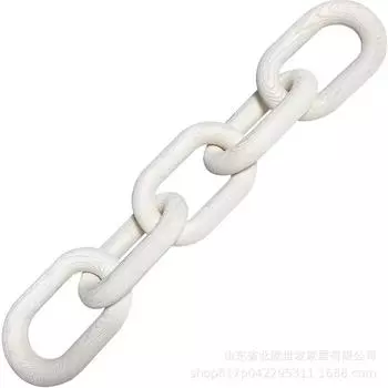 Современное звено цепи в стиле бохо, деревянная резная 5-звенная цепь ручной работы, художественное ремесленное украшение для подноса для стола, фермерский дом, офис, декор в деревенском стиле, фермерский дом белый