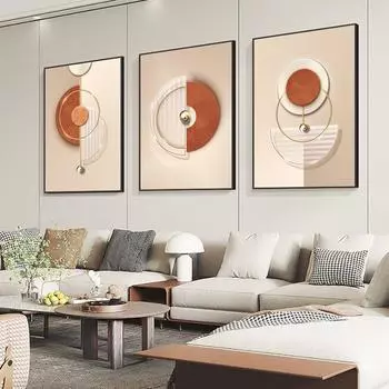 Современные абстрактные геометрические золотые постеры, роскошные настенные художественные картины на холсте, печать фотографий, интерьер гостиной, спальни, домашний декор 21x30cm No Framed