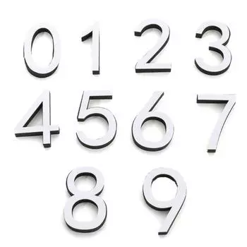 Современные акриловые зеркальные наклейки для домашнего декора и офисного дисплея, устойчивые к царапинам зеркальные наклейки, простая установка