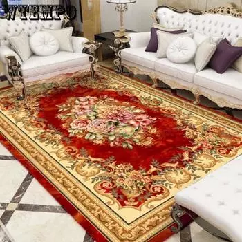 Современные аксессуары для украшения домашнего ковра, моющиеся мягкие журнальные столики, коврики большой площади, напольный коврик, ковры для гостиной, спальни 80*120cm