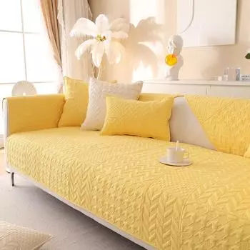 Современные чехлы для диванов, диван-полотенце, сплошной цвет, нескользящий диван, чехлы для дивана, подушка, защита мебели, чехол для дивана для гостиной 70x70cm 1pcs