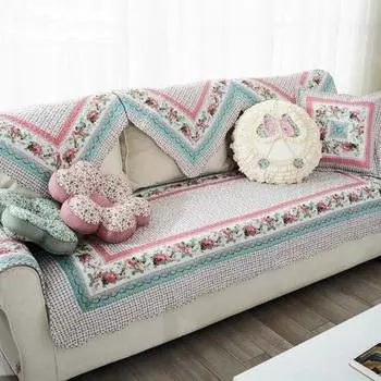 Современные чехлы для диванов, хлопковый чехол с принтом, чехол для сиденья, диванная подушка, нескользящий чехол для дивана, набор полотенец для дивана, мебель для гостиной 70x70cm 1pcs