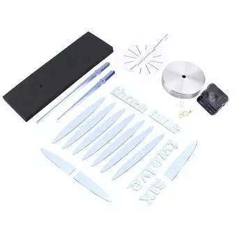 Современные DIY 3D цифровые настенные наклейки зеркальные часы художественное оформление чёрный