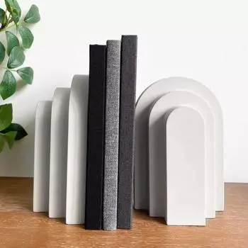 Современные форзацы, декор, торцы книг для полок, домашний декор, сверхмощные форзацы ручной работы, украшения для книжных полок L белый