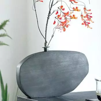 Современные геометрические креативные металлические цветочные изделия настольные украшения модель комнаты гостиная обеденный стол журнальный столик художественная декоративная ваза