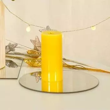 Современные гладкие края небьющиеся подсвечники многофункциональные косметические принадлежности для ванной комнаты туалетный столик украшение отеля серебряный