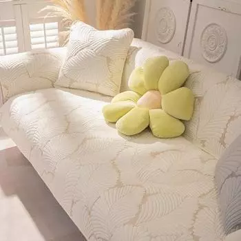 Современные хлопковые чехлы для диванов, осенне-зимние, нескользящие, толстые, для дивана, подушки, полотенца для дивана, скандинавские домашние универсальные чехлы, декор 70x70