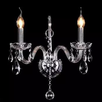 Современные хрустальные люстры Lustre с 1/2/3/4/5/6/8/10/12/15/18 рожками, опционально Люстры De Cristal Люстра LED без абажура Warm White (2700-3500K)