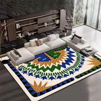 Современные ковры для гостиной, домашнего декора, большой площади, моющийся ковер, нескользящий, спальня, кровать, роскошный напольный коврик, ковер для столовой 60x90cm door mat