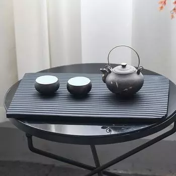 Современные креативные полосатые подносы с украшениями Модель дома Отдел продаж Спальня Кабинет Гостиная Ресторан Чайная Мягкие украшения